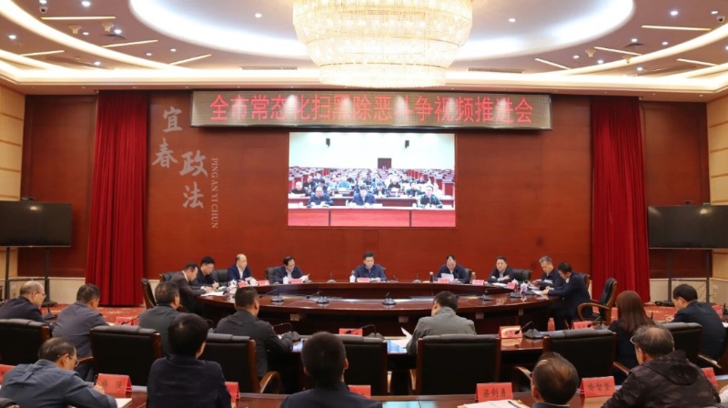 全市常态化扫黑除恶斗争视频推进会召开 李晓楚出席并讲话