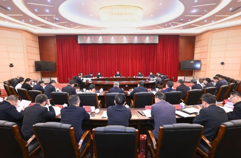 严允主持召开市平安建设暨扫黑除恶斗争领导小组会议